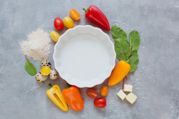 Farebná miska s varením